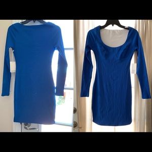 New! Year of Ours BLUE LONG SLEEVE dress